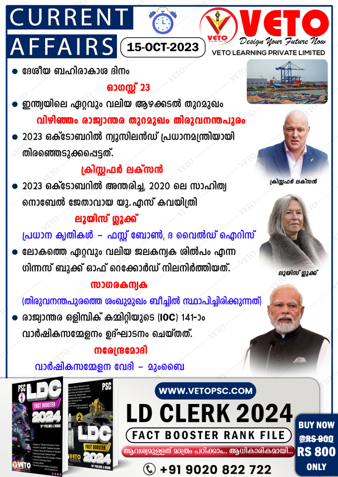 CURRENT AFFAIRS